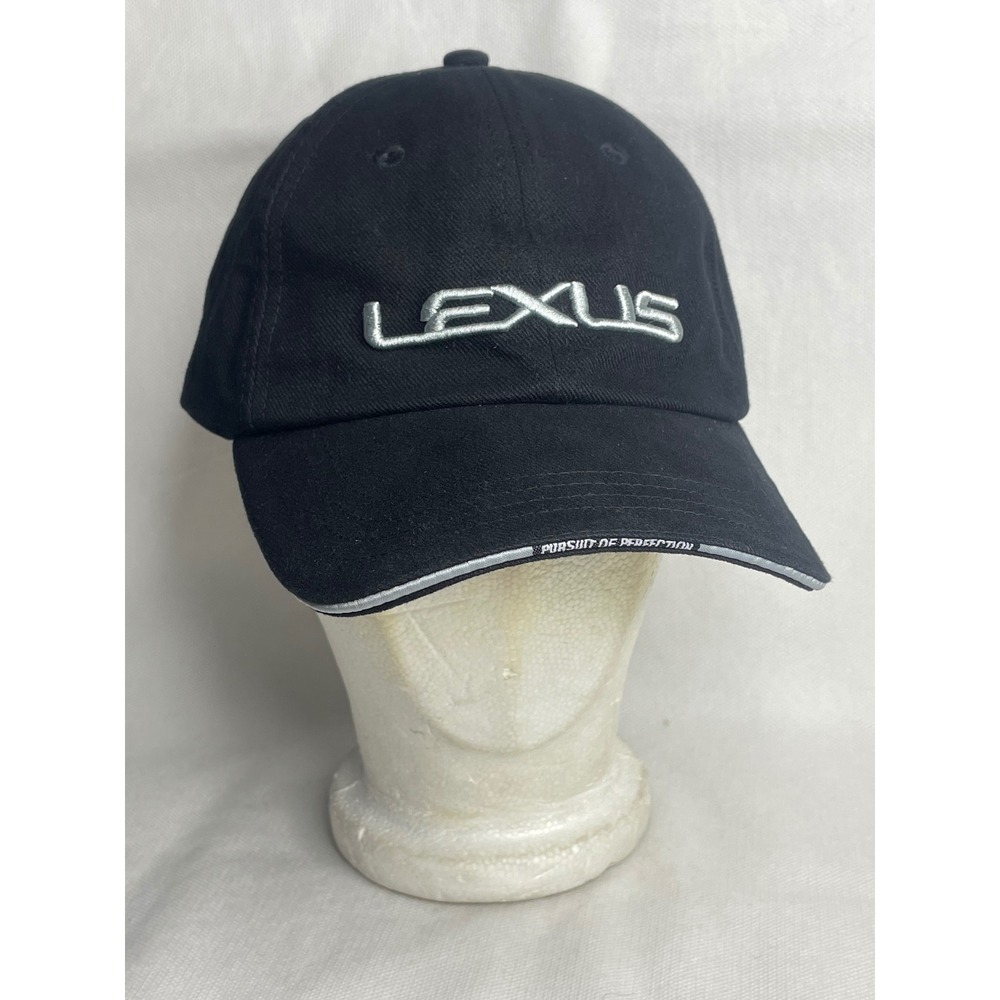 Officially Licensed Lexus Pursuit of Perfection Hat Adjustable Cotton Black Cap